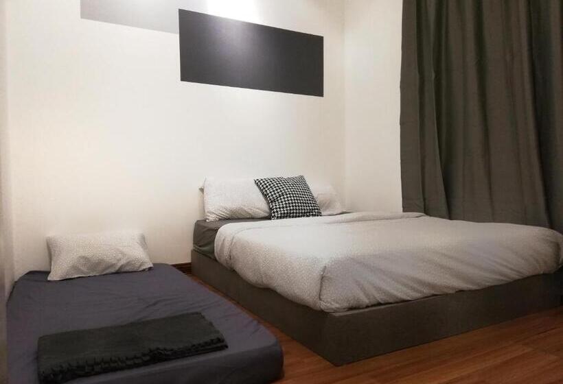 آپارتمان 3 خوابه, Subang City Residence, 8 9 Pax With Balcony, Walking Distance To Summit, 5min To Sunway