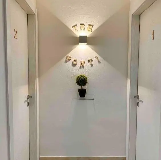 バルコニー付きスタンダードトリプルルーム, B&b Tre Ponti