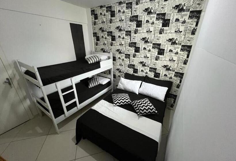 סוויטה משפחתית, Hostel E Pousada Salvador Praia