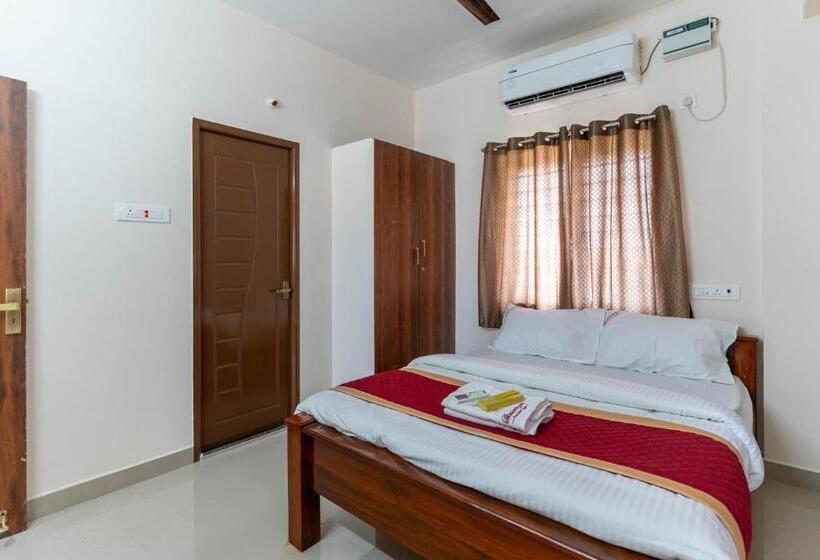 침실 2개 아파트, Aishwaryam Service Apartment