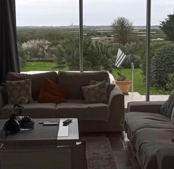 标准房带园景, Chambre Avec Vue Sur Les Marais Salants