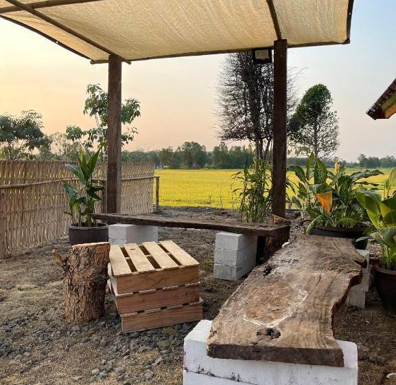 Habitación Estándar Vista Jardín, บ้านไทยไออุ่น @ทุ่งขนอนหลวง