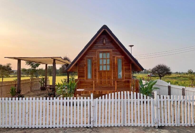 Habitación Estándar Vista Jardín, บ้านไทยไออุ่น @ทุ่งขนอนหลวง