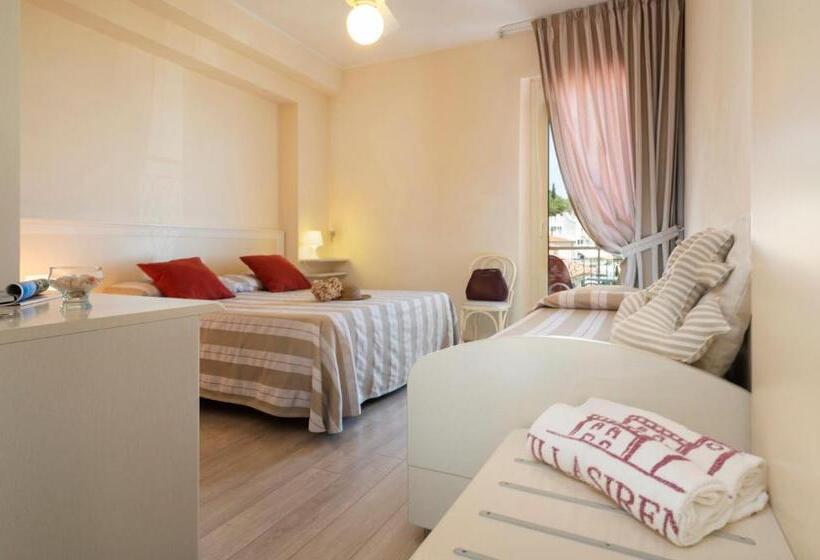 اتاق استاندارد سه تخته با بالکن, Villa Sirena Numana