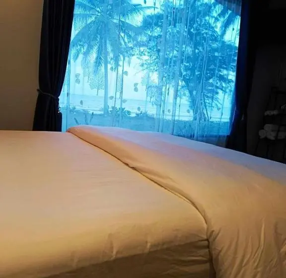 Standard-huone King-vuode, บ้านระเบียงเลหลังสวน Room B