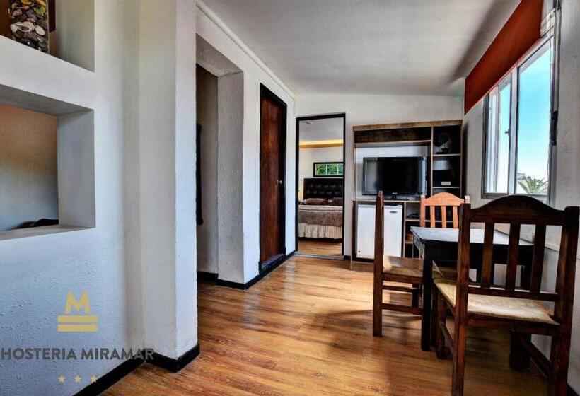 غرفة عائلية مطلّة علي الجبل, Hostería Miramar