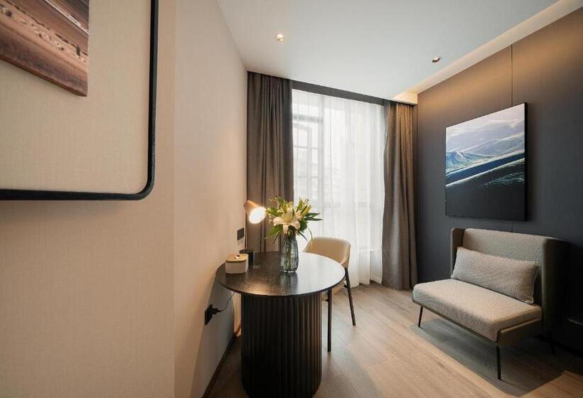 اتاق استاندارد با تخت بزرگ, Atour Hotel Chongqing Bishan Cbd Financial Street