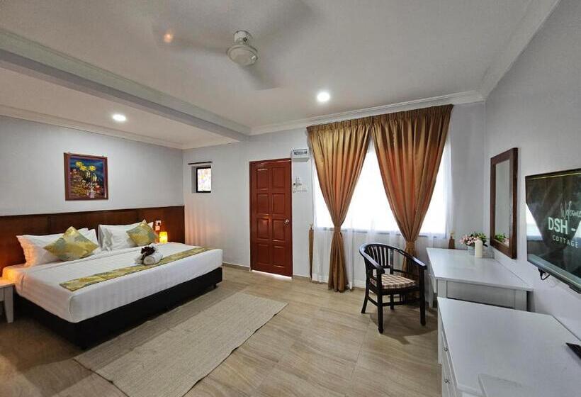 غرفة ديلوكس سرير كينج, Cottage Inn Gerik