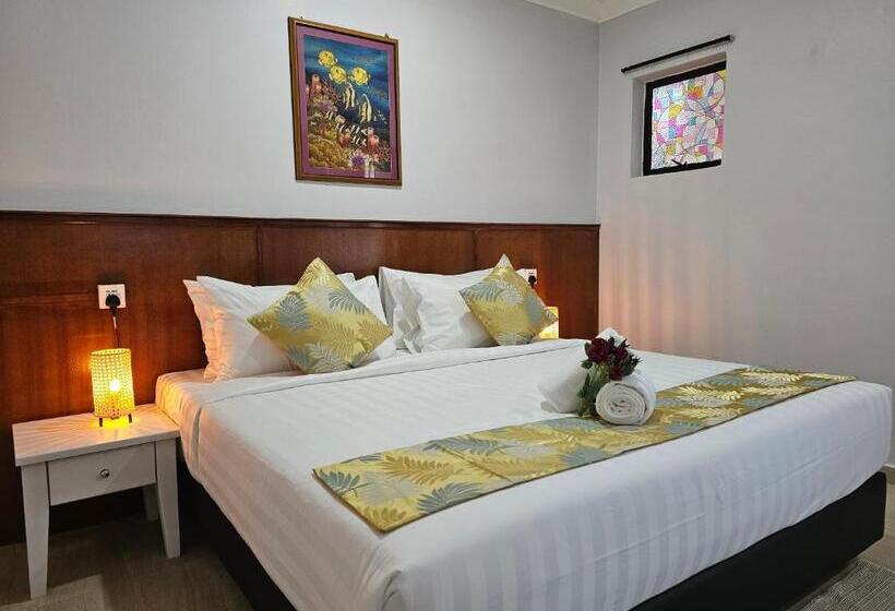 غرفة ديلوكس سرير كينج, Cottage Inn Gerik