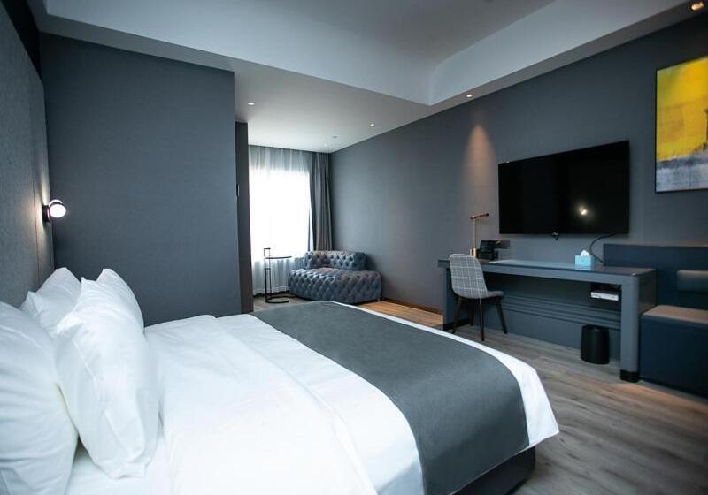 חדר דלוקס, Lanou Hotel Huai An Lianshui High Speed Railway Station Yanhuang Avenue