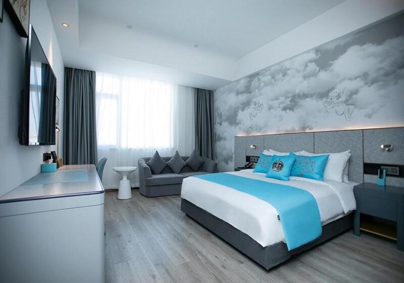 חדר נושא סטנדרט, Lanou Hotel Huai An Lianshui High Speed Railway Station Yanhuang Avenue