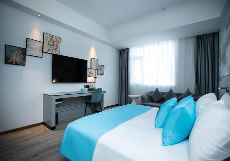 חדר נושא סטנדרט, Lanou Hotel Huai An Lianshui High Speed Railway Station Yanhuang Avenue