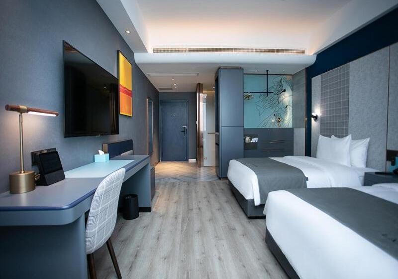 חדר דלוקס, Lanou Hotel Huai An Lianshui High Speed Railway Station Yanhuang Avenue