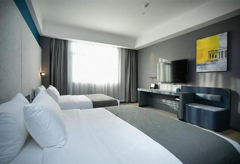 חדר משפחתי דלוקס, Lanou Hotel Huai An Lianshui High Speed Railway Station Yanhuang Avenue