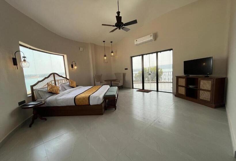 וילת חדר שינה 1, נוף לגינה, Narwar Lakefront Resort