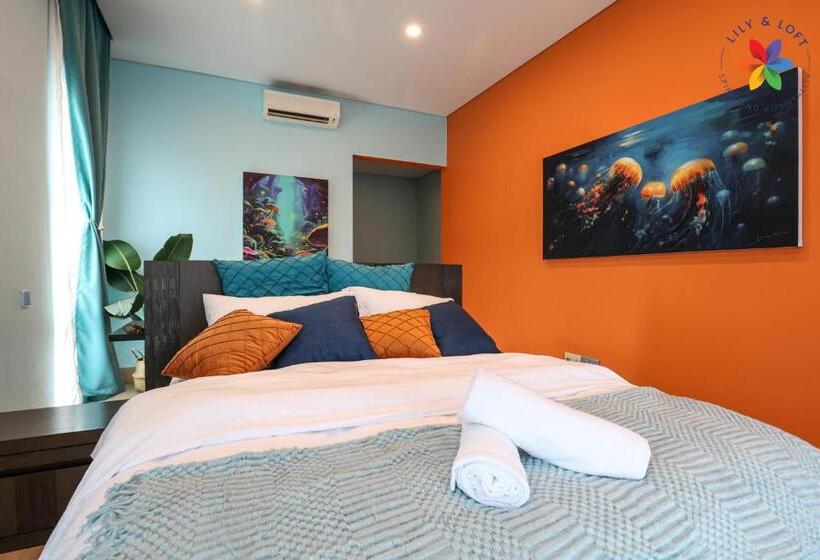 발코니가 있는 스위트, Private Studio In Bungalow By Lilyandloft