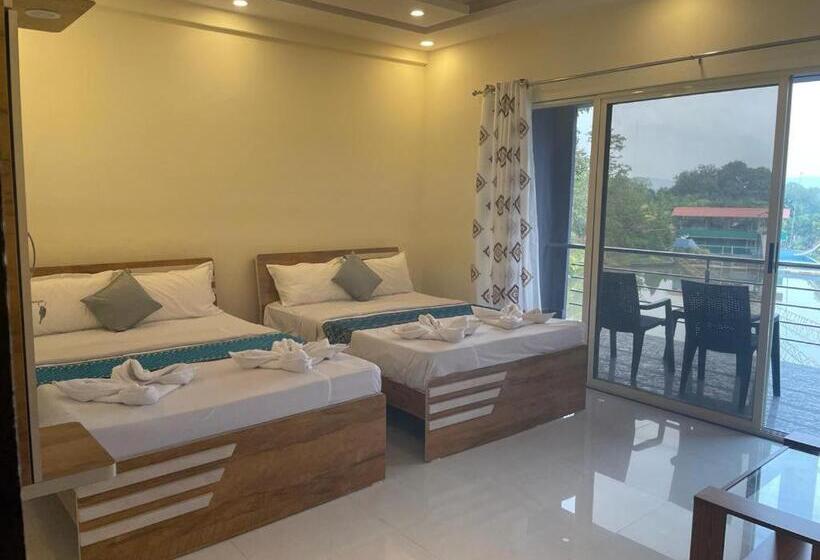 豪华湖景房, Dandeli Kingfisher Lake View Resort