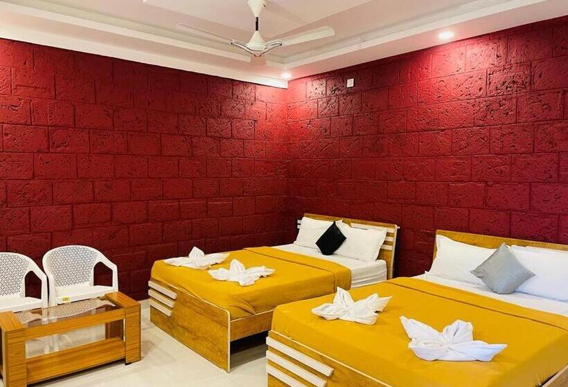 豪华湖景房, Dandeli Kingfisher Lake View Resort