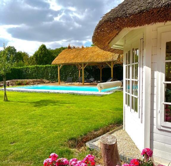 غرفة قياسية مزوَّدة بجاكوزي, Maison D Hôtes Lagatine