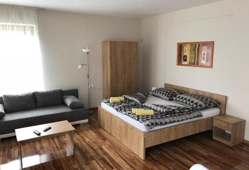 آپارتمان 1 خوابه با چشمانداز باغ, Evička Penzion