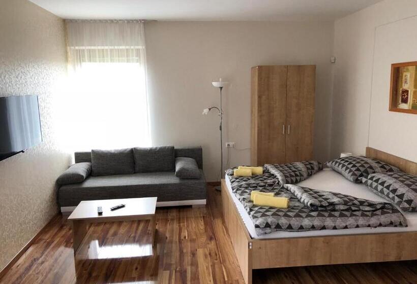 آپارتمان 1 خوابه با چشمانداز باغ, Evička Penzion