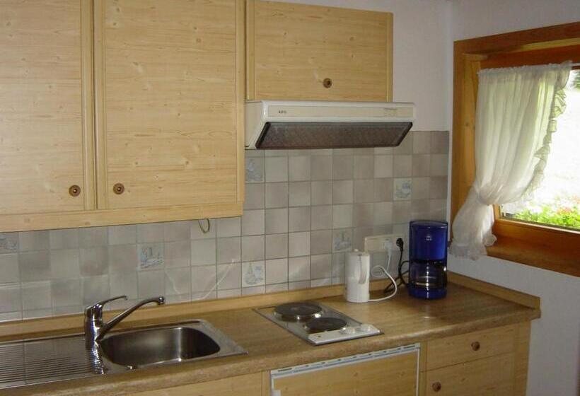 آپارتمان 1 خوابه با بالکن, Gästehaus Tannegg