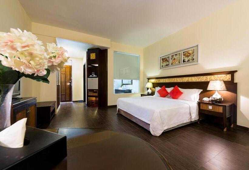 غرفة ديلوكس سرير كينج, Tok Aman Bali Beach Resort @ Beachfront