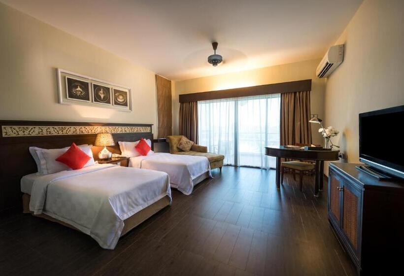 חדר דלוקס נוף לאגם, Tok Aman Bali Beach Resort @ Beachfront