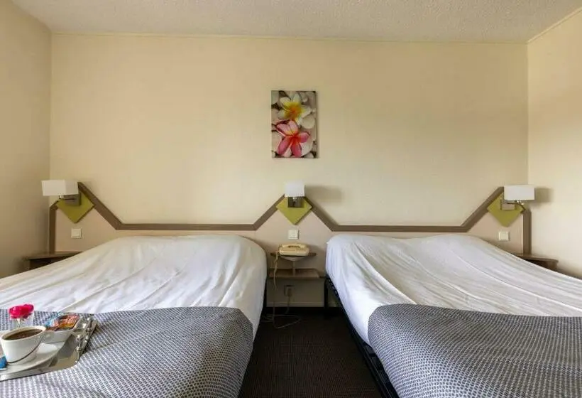 スタンダード4人部屋, Abor Hôtel, Mont De Marsan