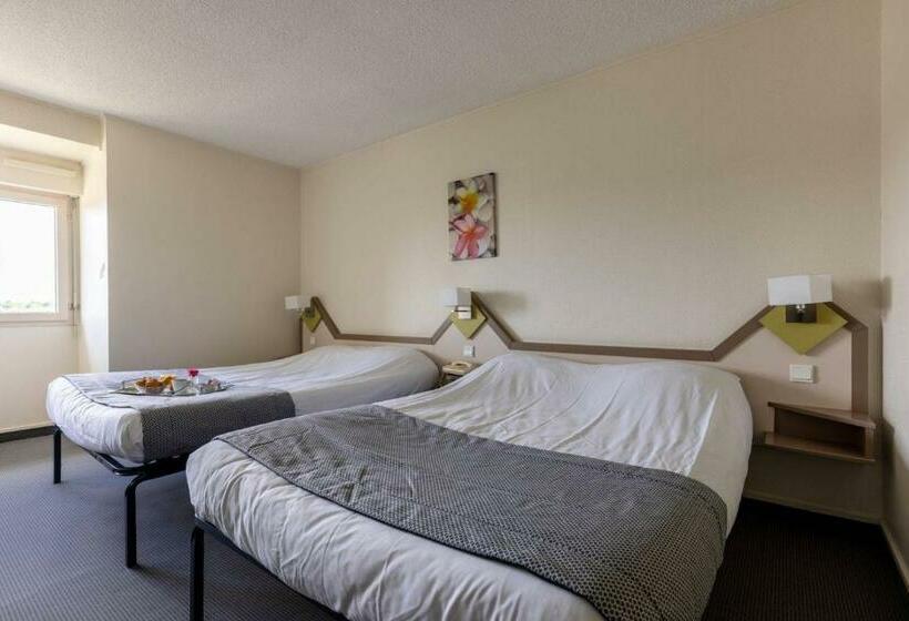 4인용 스탠다드 룸, Abor Hôtel, Mont De Marsan