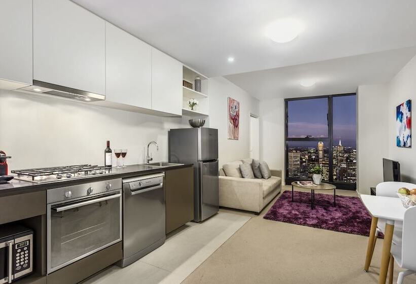 침실 2개 디럭스 아파트, Winston Apartments