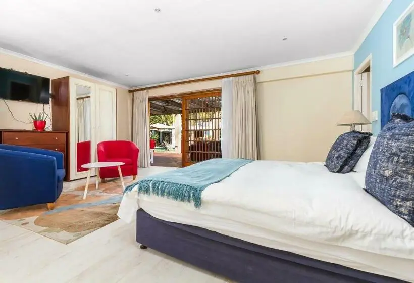 キングサイズベッドのデラックスルーム, Kleinbosch Lodge