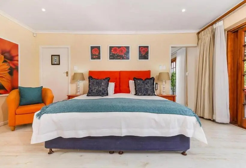 キングサイズベッドのデラックスルーム, Kleinbosch Lodge