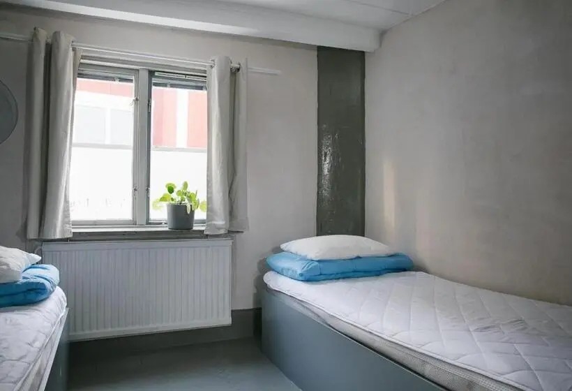 Standard Kolmen Hengen Huone Jaettu kylpyhuone, Visby Logi & Vandrarhem