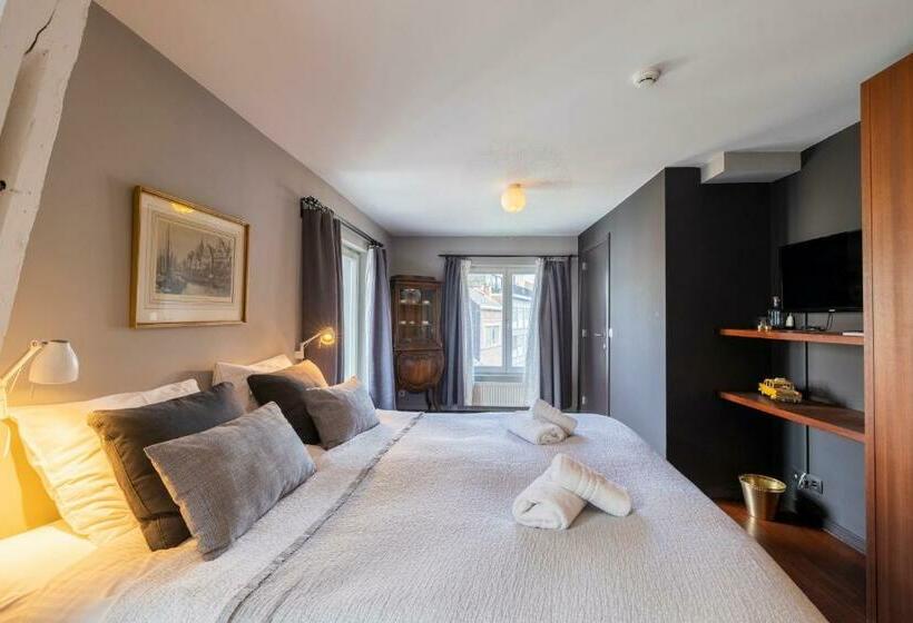 带大床的标准间, B&b Kwaadham 52   Music Hotel Ghent