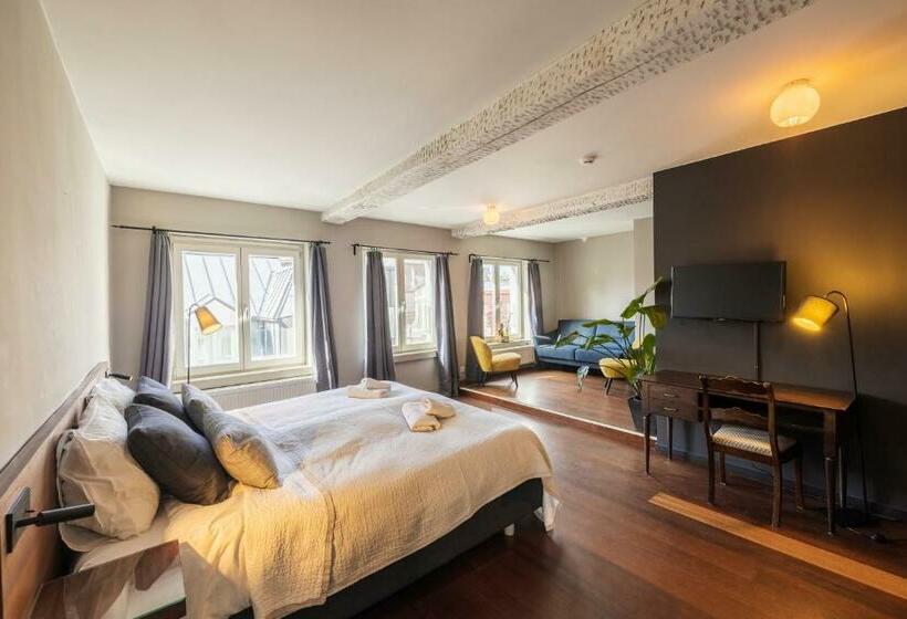 Номер Deluxe Кровать Кинг, B&b Kwaadham 52   Music Hotel Ghent