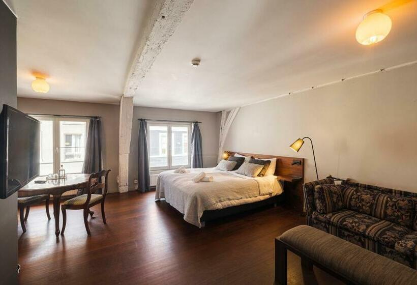 带大床的豪华间, B&b Kwaadham 52   Music Hotel Ghent
