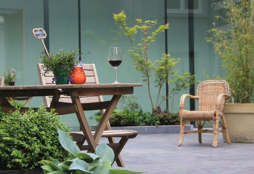 キングサイズベッドのデラックスルーム, B&b Kwaadham 52   Music Hotel Ghent