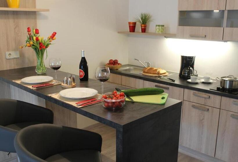 إستوديو قياسى مزودة بتراس, Gästehaus Karl August