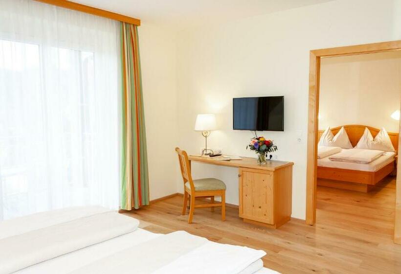 带阳台标准四人间, Tscheppe Lang Gasthof