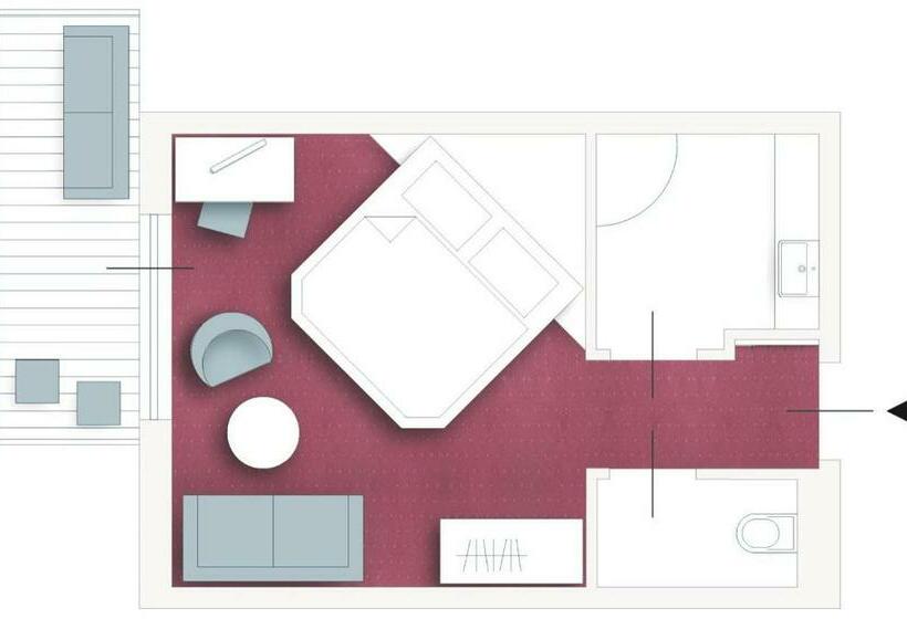 اتاق راحتی, Bergzeit