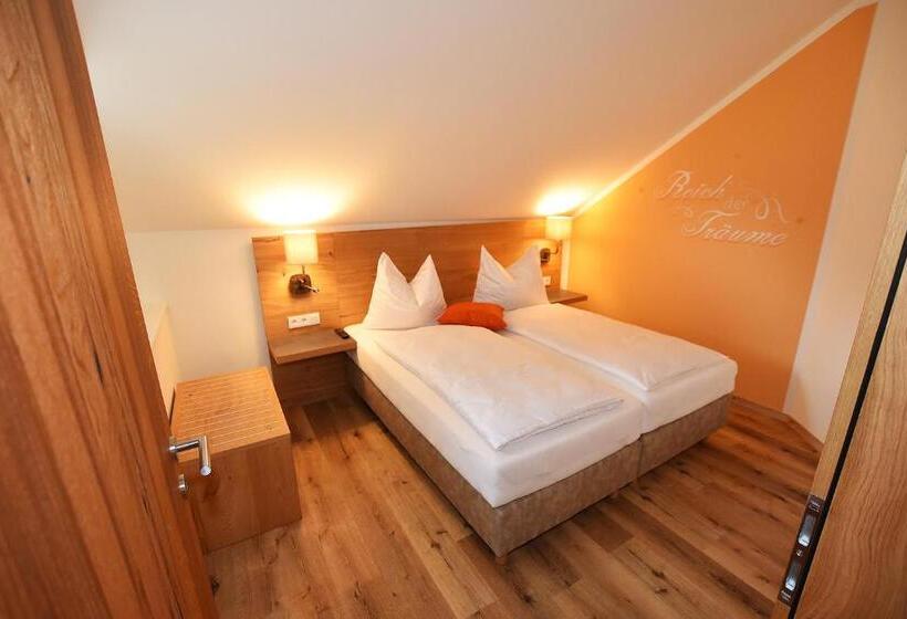 バルコニー付き1ベッドルームアパートメント, Gasthof Lebzelter