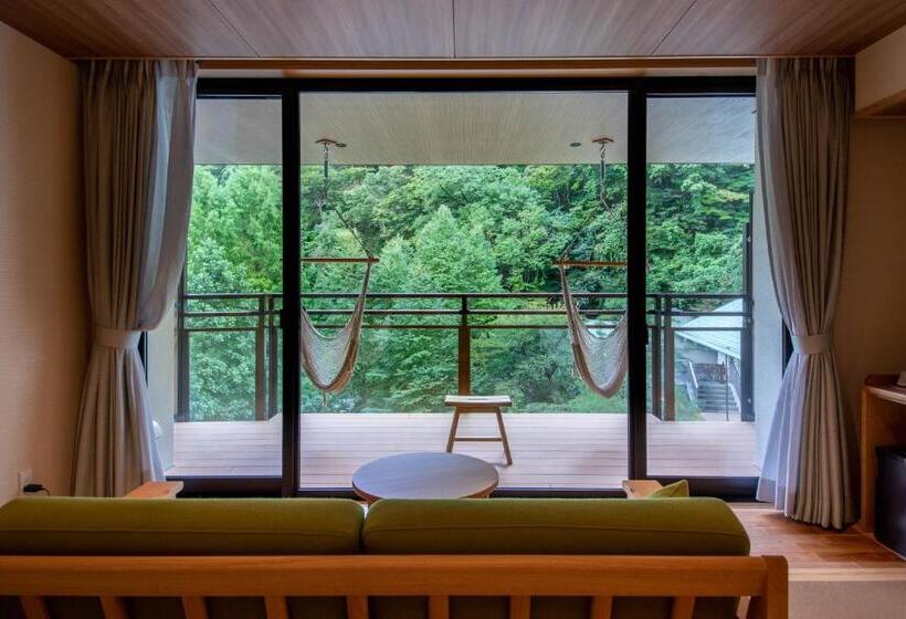 اتاق سوپریور, Sakunami Onsen Yuzukushi Salon Ichinobo