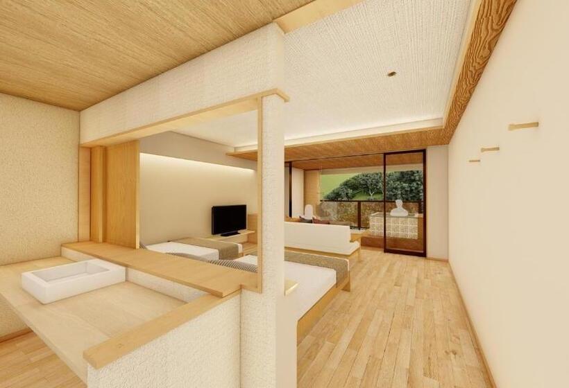 Номер Deluxe, Sakunami Onsen Yuzukushi Salon Ichinobo