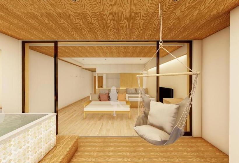 Номер Deluxe, Sakunami Onsen Yuzukushi Salon Ichinobo