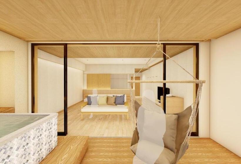 Номер Deluxe Кровать Кинг, Sakunami Onsen Yuzukushi Salon Ichinobo