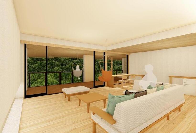 Люкс Кровать Кинг, Sakunami Onsen Yuzukushi Salon Ichinobo