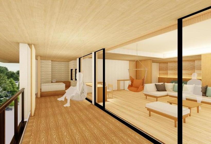 سوئیت با تخت بزرگ, Sakunami Onsen Yuzukushi Salon Ichinobo