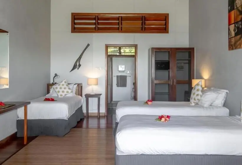 Chambre Familiale Vue Mer, Aroha Taveuni Beachfront Bures