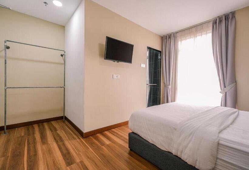 キングサイズベッドのデラックスルーム, 3c Hotel Setia Walk Puchong
